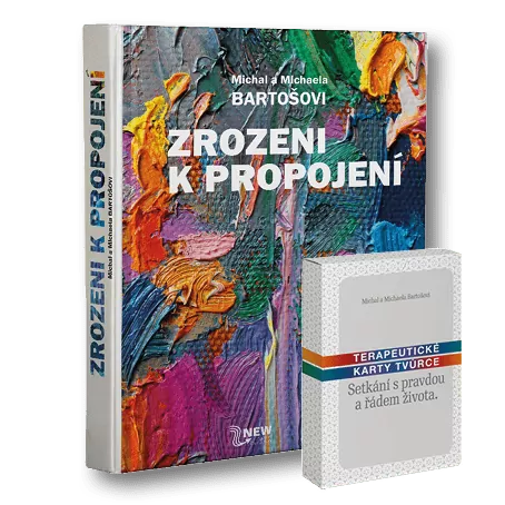 Zrozeni k propojení - komplet knihy a karet