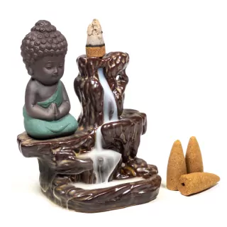 Stojánek na vonné jehlánky- Malý Buddha