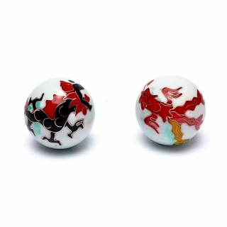 Zdravotní koule "Drak a Fénix" - 3,5cm